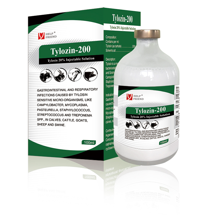 Tylosin 20% Injectable Solution 