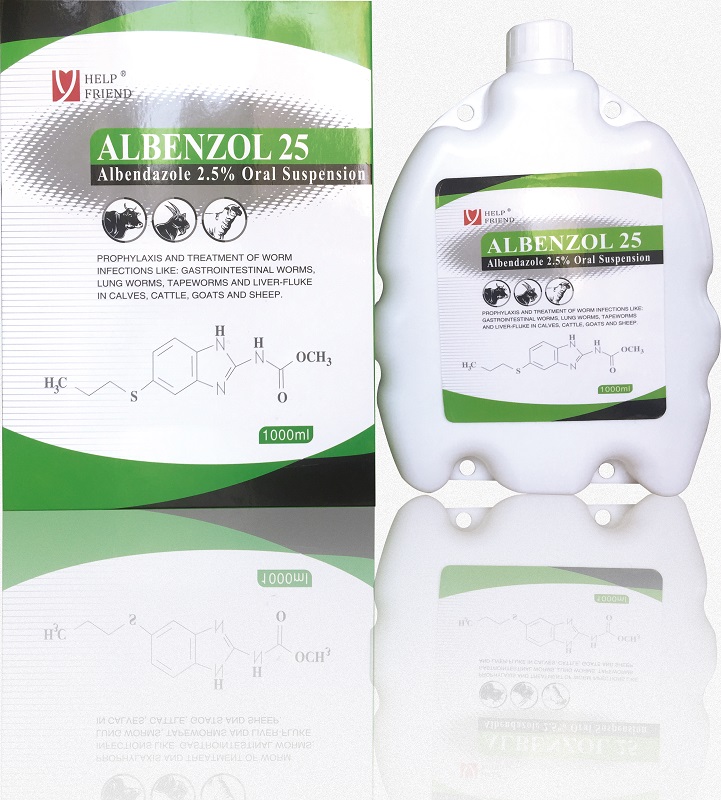 Albendazole 2.5% Oral Suspension