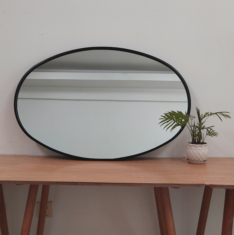 iron frame mirror