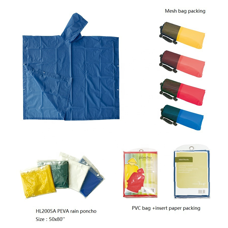 PEVA raincoat
